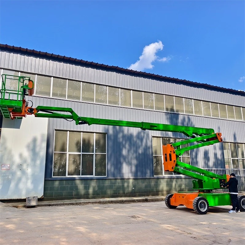 360° Turntable Rotation Articulating Boom Lift price
