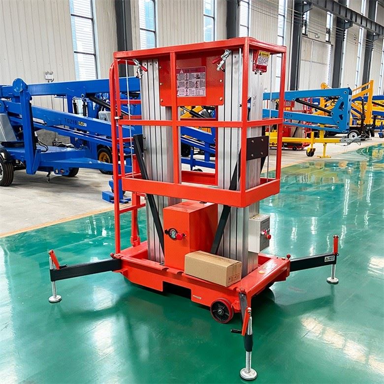 Aluminum Double Masts Vertical Lift suppliers