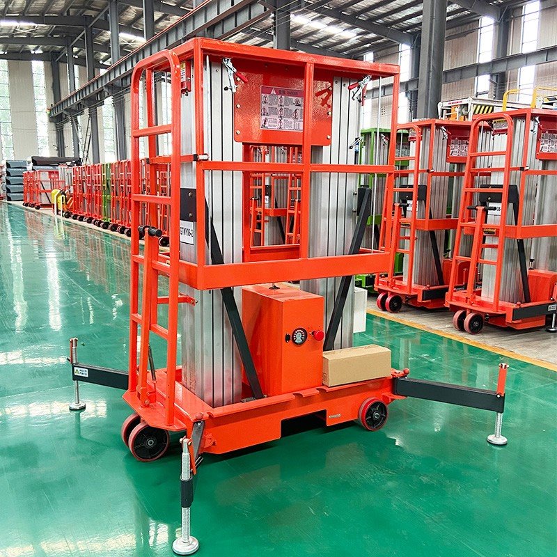 Electric Double Mast Aluminum Alloy Lift price