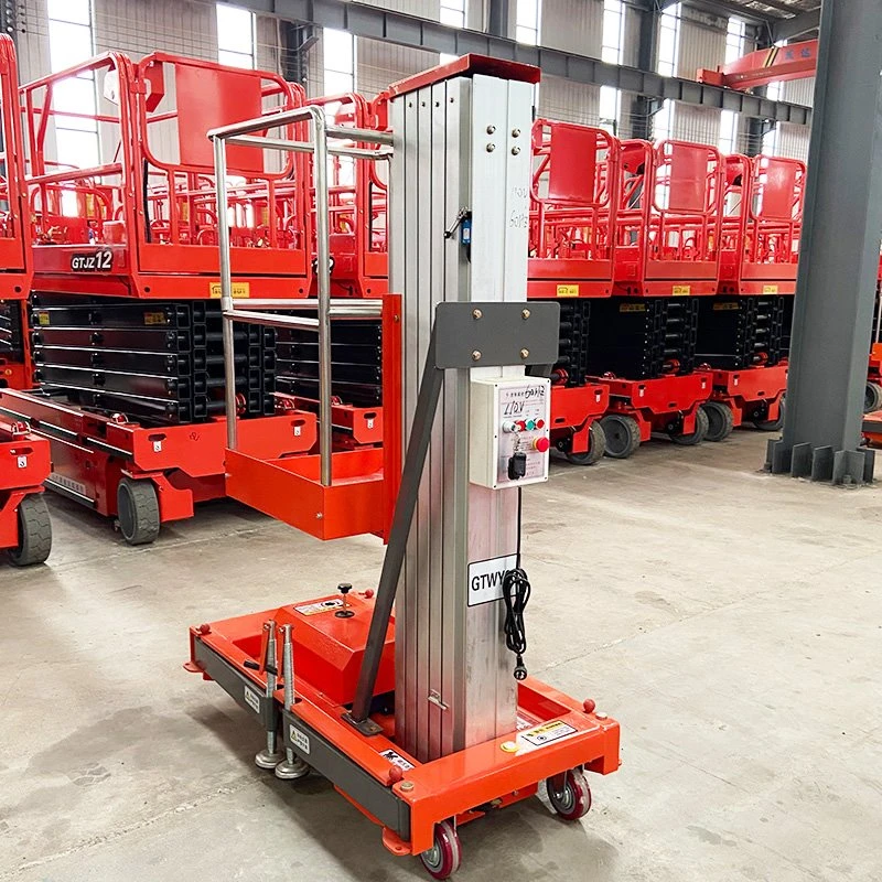 Jednostožiarový elektrický zdvihák z hliníkovej zliatiny